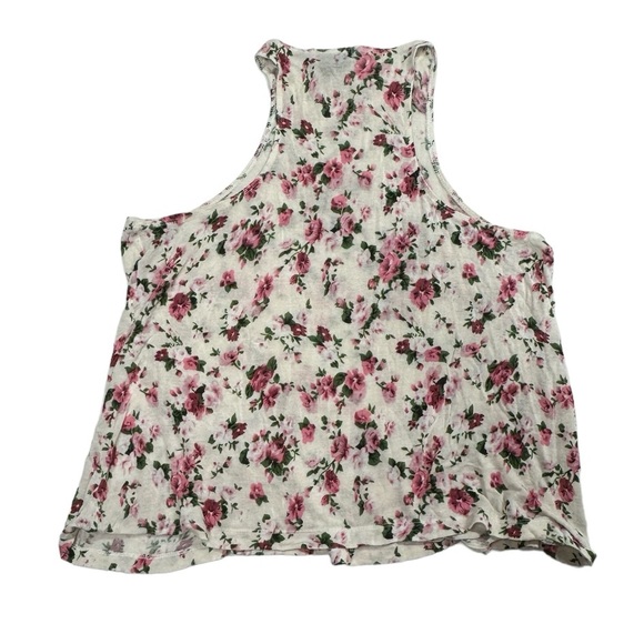 Wet Seal size small sleeveless tank top. White with florals in great condition! - Picture 3 of 8